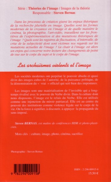 Les archaïsmes violents et l'image (9782296009158-back-cover)