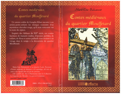 Contes médiévaux du quartier Mouffetard (9782296042360-front-cover)
