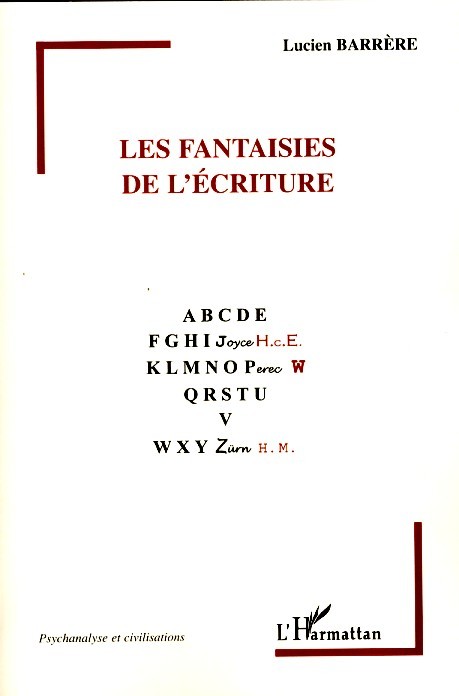 Les fantaisies de l'écriture (9782296063891-front-cover)