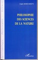 Philosophie des sciences de la nature (9782296035485-front-cover)