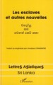 Les esclaves, Et autres nouvelles (9782296037250-front-cover)