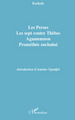 Les Perses, Les sept contre Thèbes, Agamemnon, Prométhée enchaîné (9782296069312-front-cover)