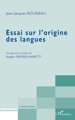 Essai sur l'origine des langues (9782296091689-front-cover)