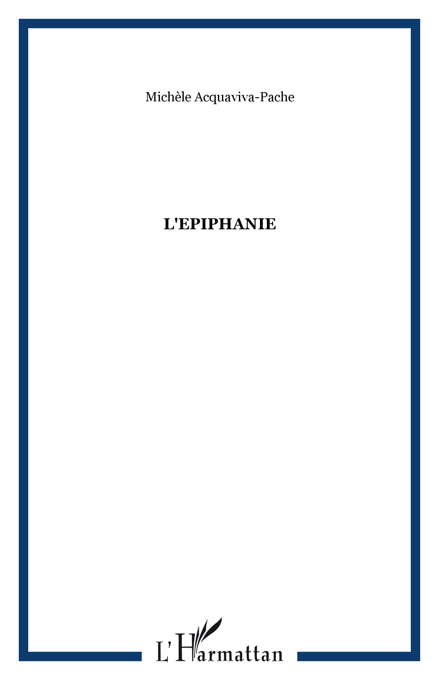 L'Epiphanie (9782296041554-front-cover)