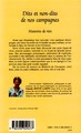 Dits et non-dits de nos campagnes, Histoires de rien (9782296049437-back-cover)