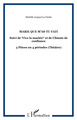 Marie que m'as-tu fait, Suivi de "Vive la mariée!" et de Climats de confiance - 3 Pièces en 4 périodes (Théâtre) (9782296009905-front-cover)