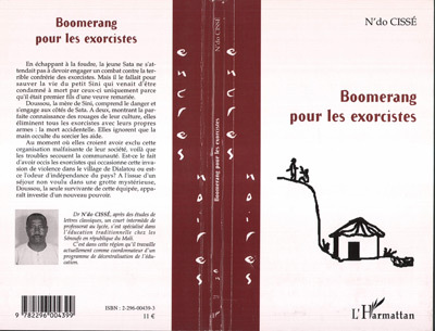 Boomerang pour les exorcistes (9782296004399-front-cover)