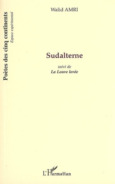 Sudalterne, Suivi de La Louve lovée (9782296016101-front-cover)