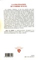 La politisation de l'ordre sexuel (9782296076143-back-cover)