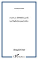 Paroles d'immigrants, Les Maghrébins au Québec (9782296024984-front-cover)