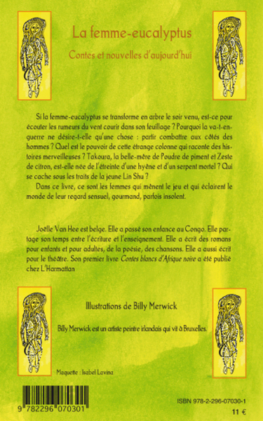 La femme-eucalyptus, Contes et nouvelles d'aujourd'hui (9782296070301-back-cover)