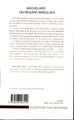 Bachelard : un regard brésilien, Entretiens et présentation de Jean-Luc Pouliquen (9782296023109-back-cover)