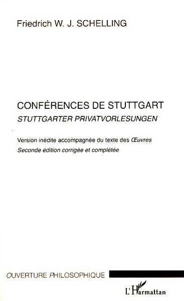 Conférences de Stuttgart, Stuttgarter Privatvorlesungen - Version inédite accompagnée du texte des Oeuvres (9782296073999-front-cover)