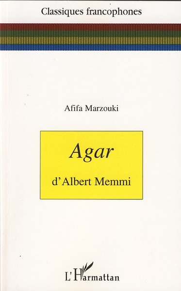"Agar" d'Albert Memmi (9782296030824-front-cover)