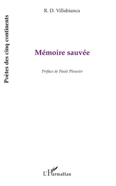 Mémoire sauvée (9782296076013-front-cover)