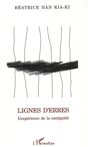 Lignes d'erres (9782296011267-front-cover)