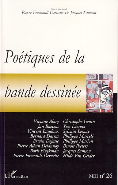 MEI (Médiation et Information), Poétiques de la bande dessinée (9782296040823-front-cover)