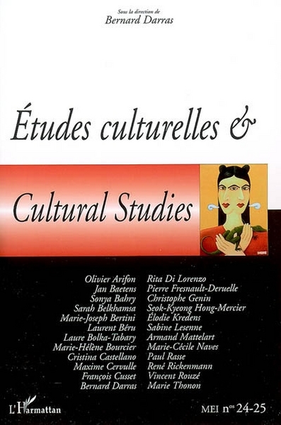 MEI (Médiation et Information), Etudes culturelles & Cultural Studies (9782296027824-front-cover)