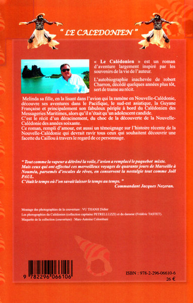 Le Calédonien, Roman (9782296066106-back-cover)