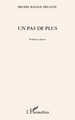 Un pas de plus, Poésie et prose (9782296056480-front-cover)