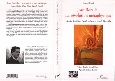 Jean Borella : la révolution métaphysique (9782296007277-front-cover)