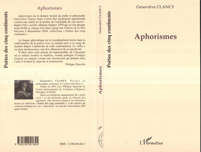 Aphorismes (9782296001824-front-cover)