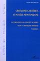 Criticisme cartésien, synthèse newtonienne, La formation du concept de force dans la physique moderne - Volume II (9782296002098-front-cover)