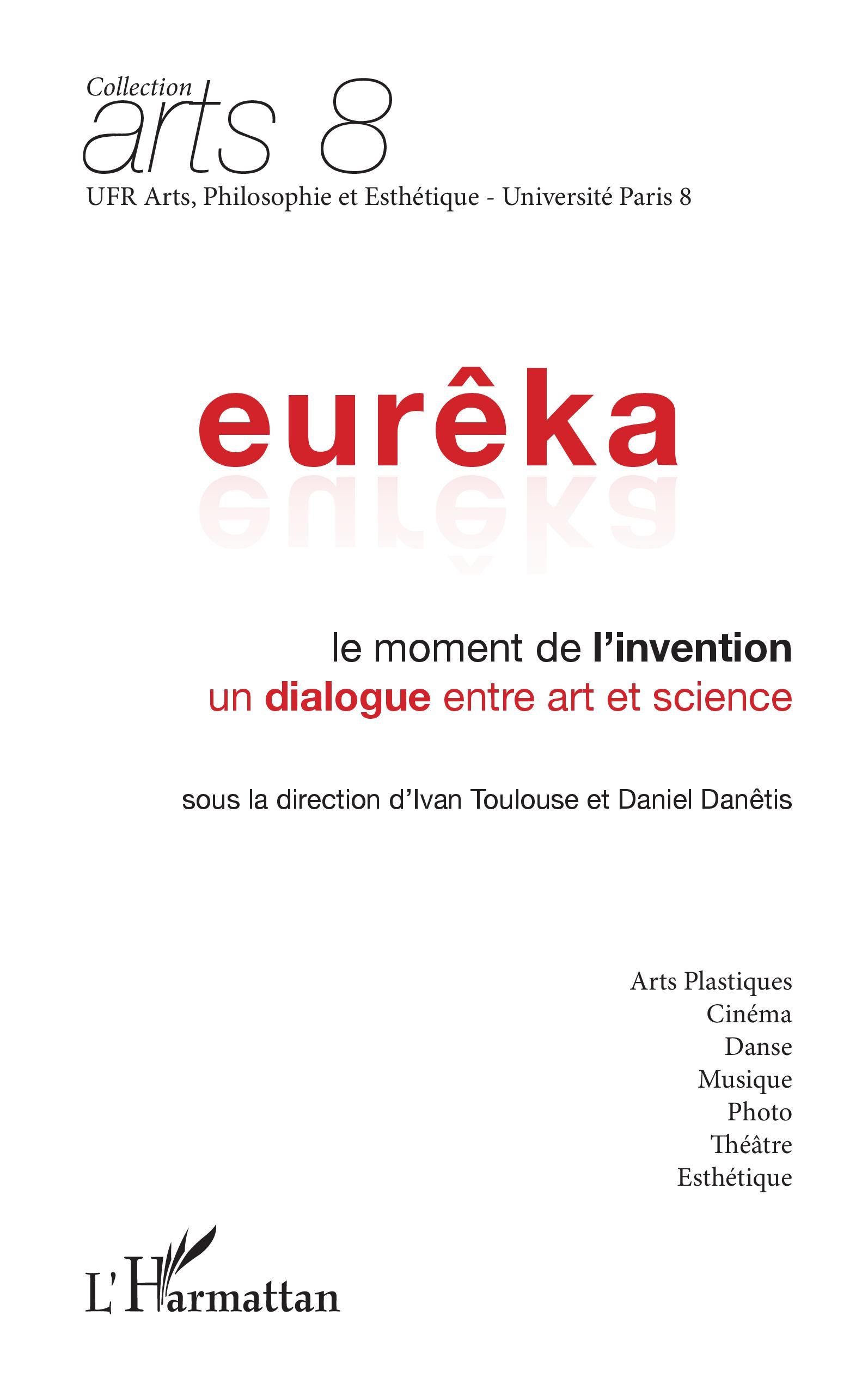 Eurêka, le moment de l'invention, Un dialogue entre art et science (9782296065918-front-cover)