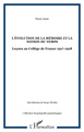 L'évolution de la mémoire et la notion du temps, Leçons au Collège de France 1927-1928 (9782296006713-front-cover)