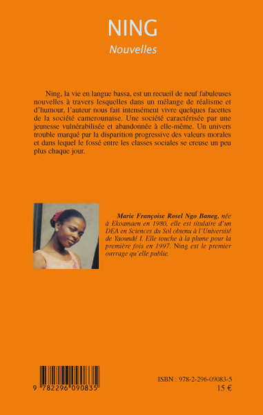 Ning, Nouvelles (9782296090835-back-cover)