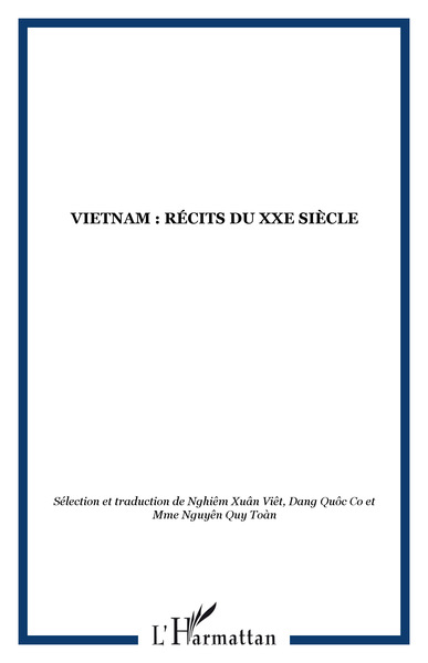 Vietnam : récits du XXe siècle (9782296033344-front-cover)