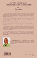 Luttes syndicales et politiques en Guadeloupe, Tome 1 - Les enjeux (9782296076105-back-cover)