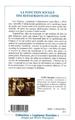 La fonction sociale des restaurants en Chine (9782296015302-back-cover)