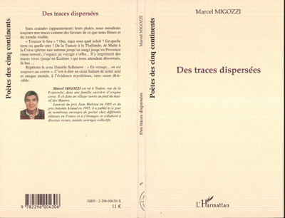 Des traces dispersées (9782296004306-front-cover)