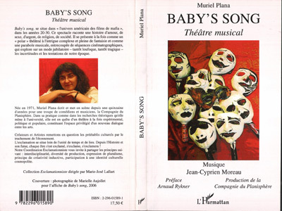 Baby's song, Théâtre musical (9782296015890-front-cover)