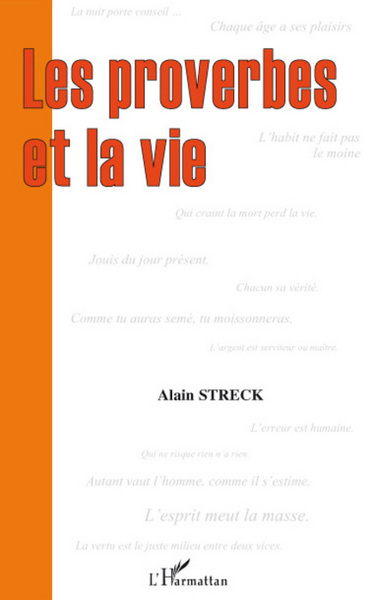 Les proverbes et la vie (9782296053441-front-cover)