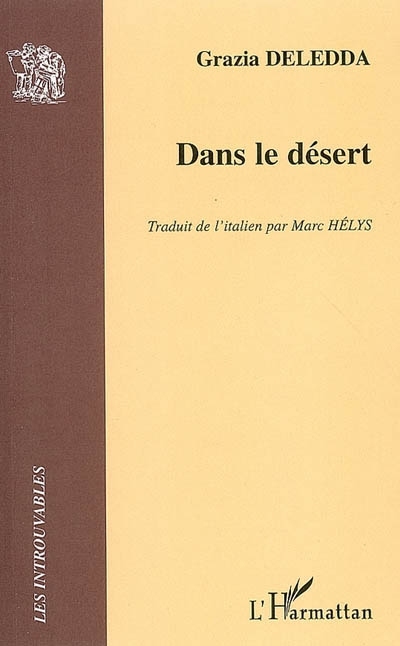 Dans le désert (9782296015081-front-cover)