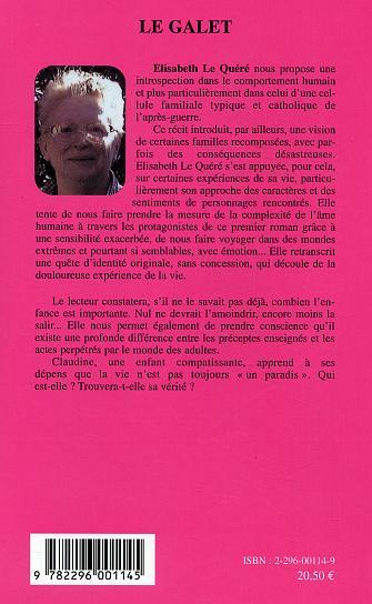 Le galet (9782296001145-back-cover)