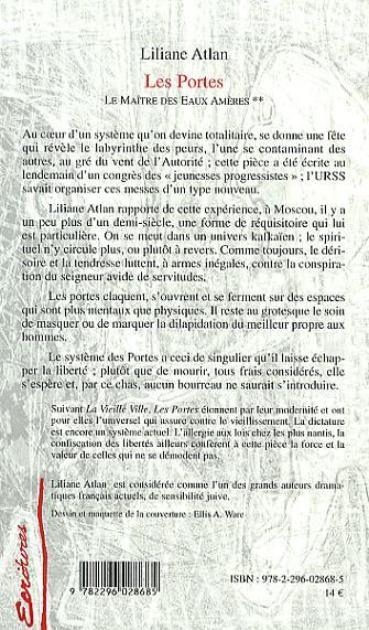 Les portes, Le Maître des Eaux Amères (9782296028685-back-cover)