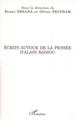 Ecrits autour de la pensée d'Alain Badiou (9782296026858-front-cover)