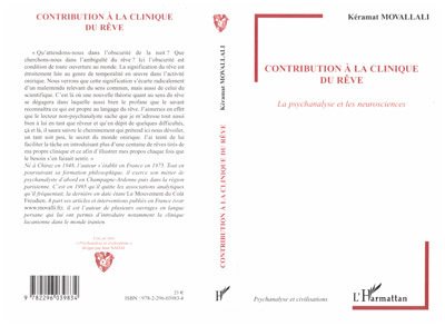 Contribution à la clinique du rêve, La psychanalyse et les neurosciences (9782296039834-front-cover)