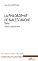 La philosophie de Malebranche Tome I (9782296074064-front-cover)