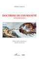Doctrine de l'humanité, Aphorismes (9782343242552-front-cover)