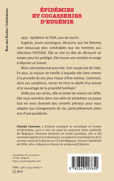 Épidémies et cocasseries d'Eugénie (9782343207650-back-cover)