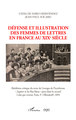 Défense et illustration des femmes de lettres en France au XIXe siècle (9782343213255-front-cover)