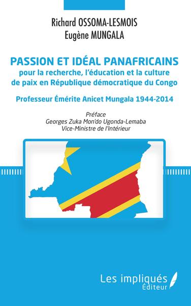 Passion et idéal panafricains pour la recherche, l'éducation et la culture de paix en République démocratique du Congo, Professe (9782343202846-front-cover)