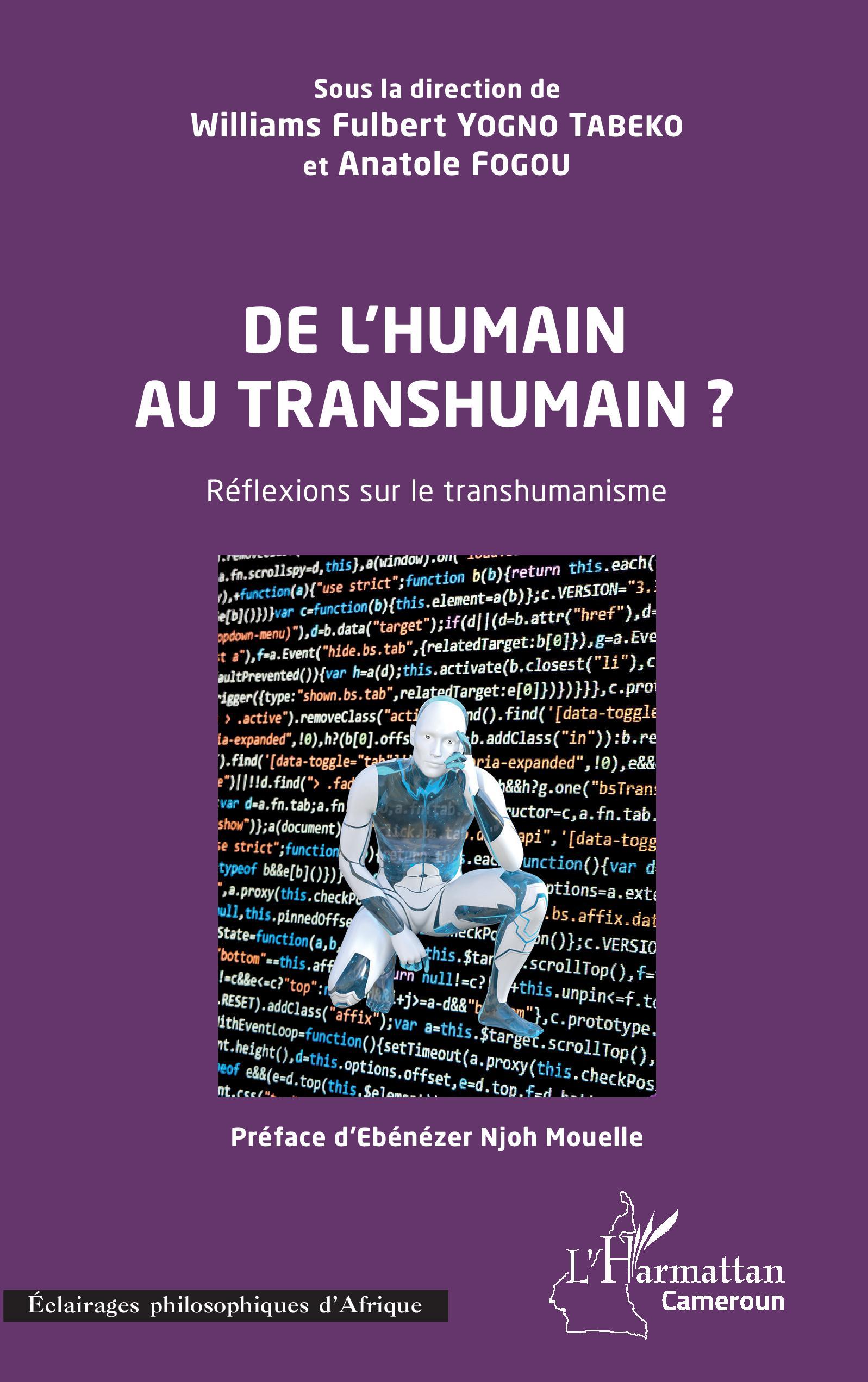 De l'humain au transhumain ?, Réflexions sur le transhumanisme (9782343201047-front-cover)
