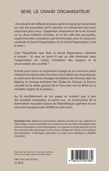 Sexe, le grand organisateur, Essai (9782343201382-back-cover)