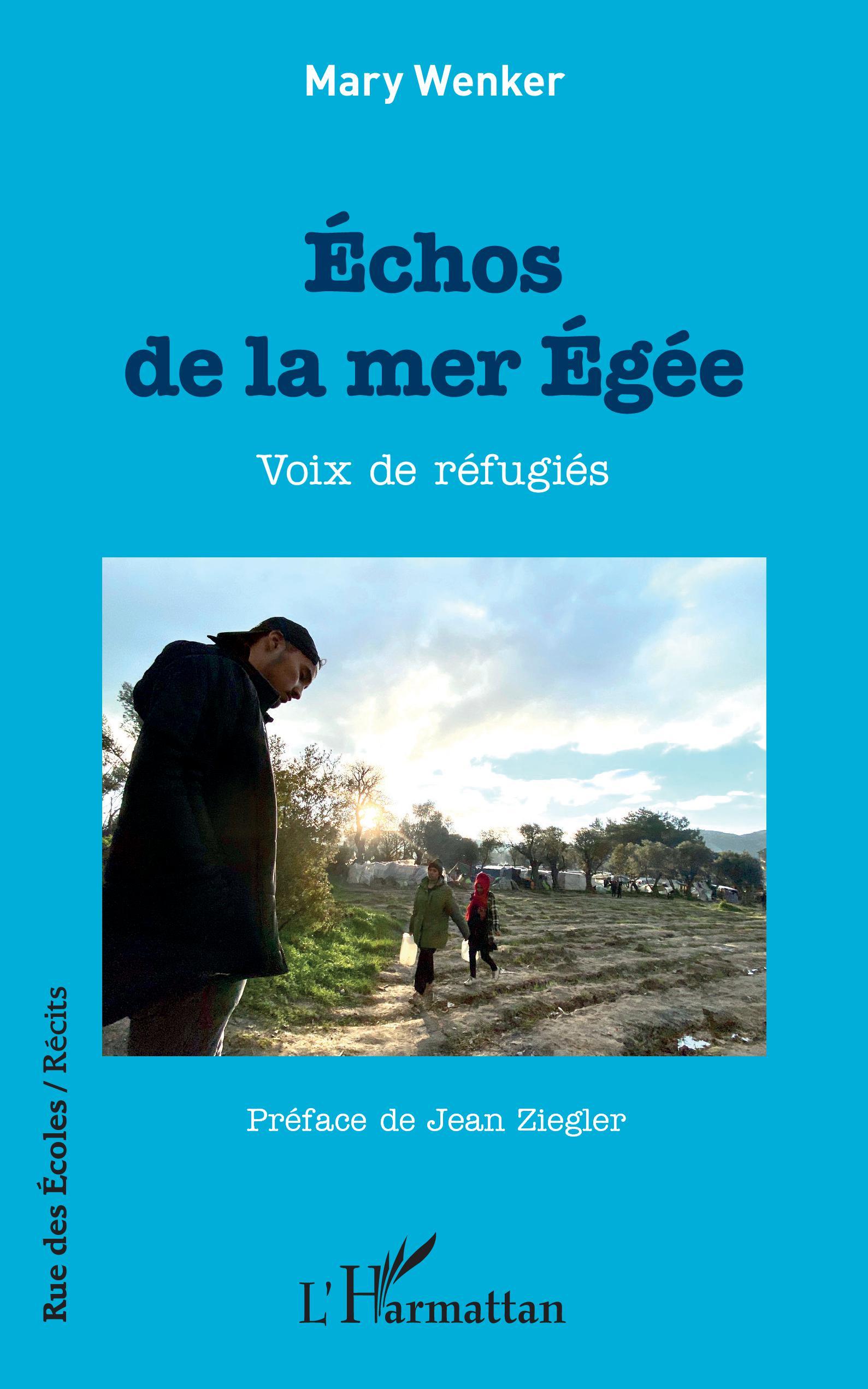 Échos de la mer Égée, Voix de réfugiés (9782343206066-front-cover)