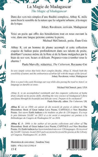 La magie de Madagascar, The Magic of Madagascar (9782343235929-back-cover)